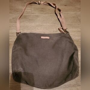 Anthropologie Remi & Reid Purse Brown Shoulder Crossbody Woven Adjustable Strap
